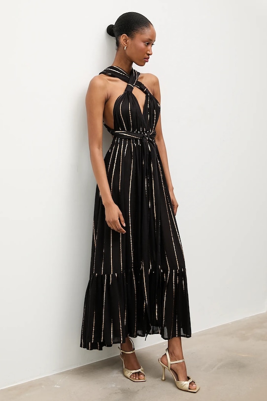 Answear.LAB sukienka casual czarny Daizy.oro.hak