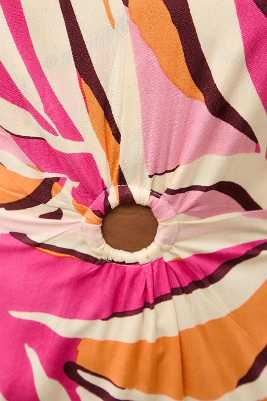 Answear.LAB sukienka wiskozowa Nicky.hak różowy