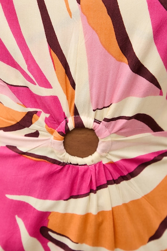 Answear.LAB sukienka wiskozowa Nicky.hak różowy