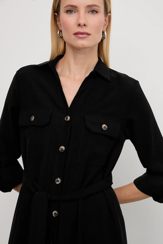 Answear.LAB sukienka 93085.iak czarny