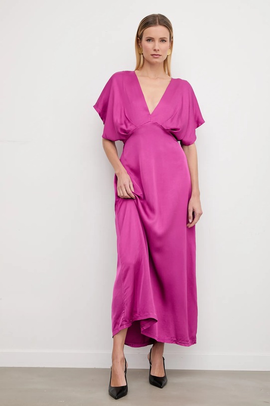 Answear.LAB sukienka casual różowy AB665.iak