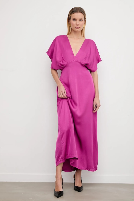 Answear.LAB sukienka casual różowy AB665.iak