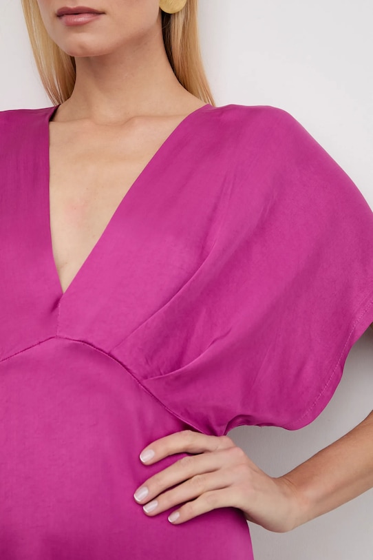 Answear.LAB sukienka AB665.iak różowy