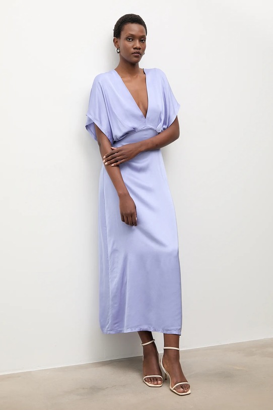 Answear.LAB sukienka casual fioletowy AB665.iak