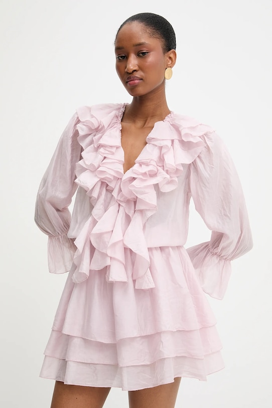 Φόρεμα Answear.LAB casual ροζ 93283.iak