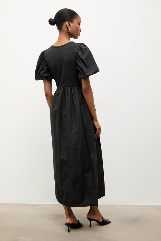 Ρούχα Βαμβακερό φόρεμα Answear.LAB 51419.iak μαύρο