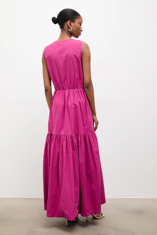 Ρούχα Βαμβακερό φόρεμα Answear.LAB 55536.iak ροζ