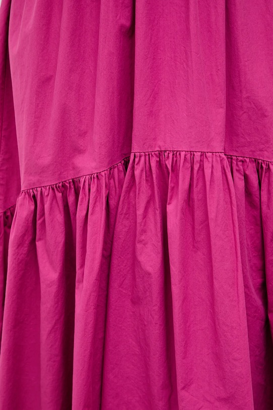 Βαμβακερό φόρεμα Answear.LAB 55536.iak ροζ