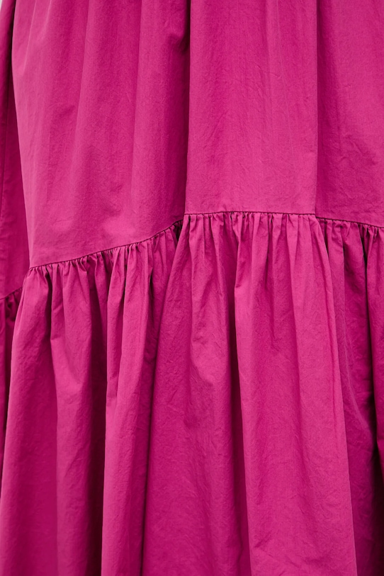 Βαμβακερό φόρεμα Answear.LAB 55536.iak ροζ