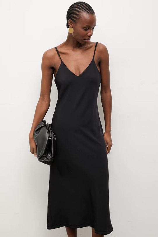 Answear.LAB sukienka bieliźniana WS26-SUD032 czarny WS26