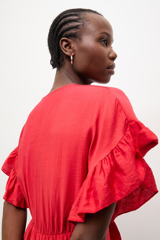 Answear.LAB sukienka letnia z lnem WS26-SUD037