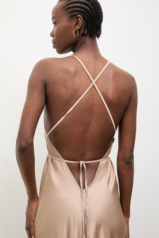 Answear.LAB sukienka z wiskozy WS26-SUD039