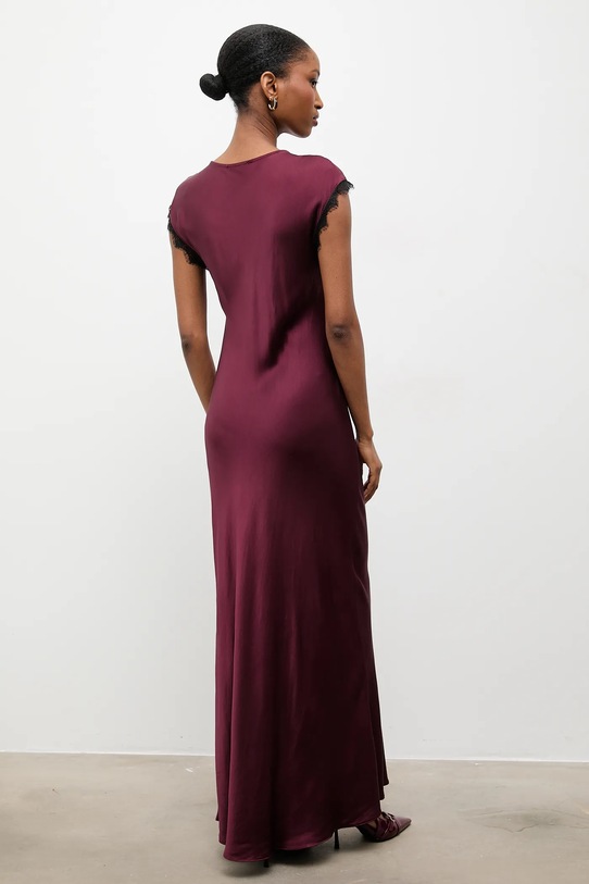 Odzież Answear.LAB sukienka AB578.iok bordowy