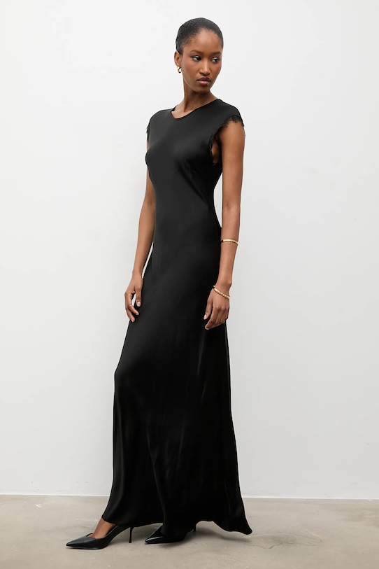 Answear.LAB sukienka AB578.iok czarny WS26