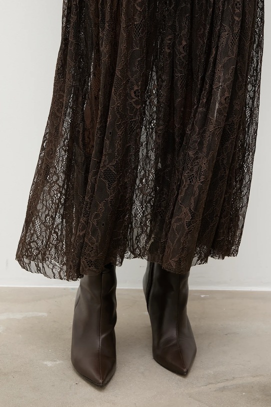 Answear.LAB sukienka 55705.iok brązowy