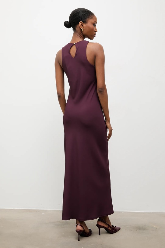 Odzież Answear.LAB sukienka 93727.iok bordowy