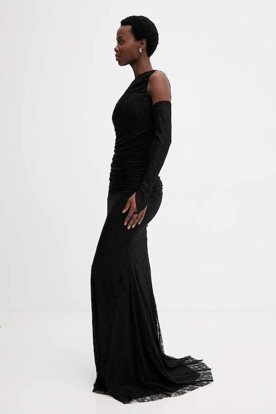 Answear.LAB sukienka maxi czarny 2yb5naab0905.tok