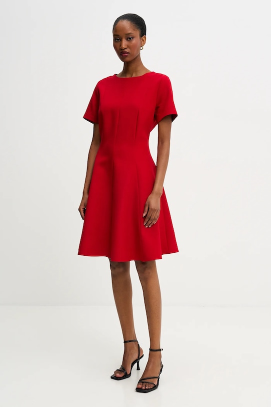 Answear.LAB sukienka UP26K-202021.tok czerwony WS26