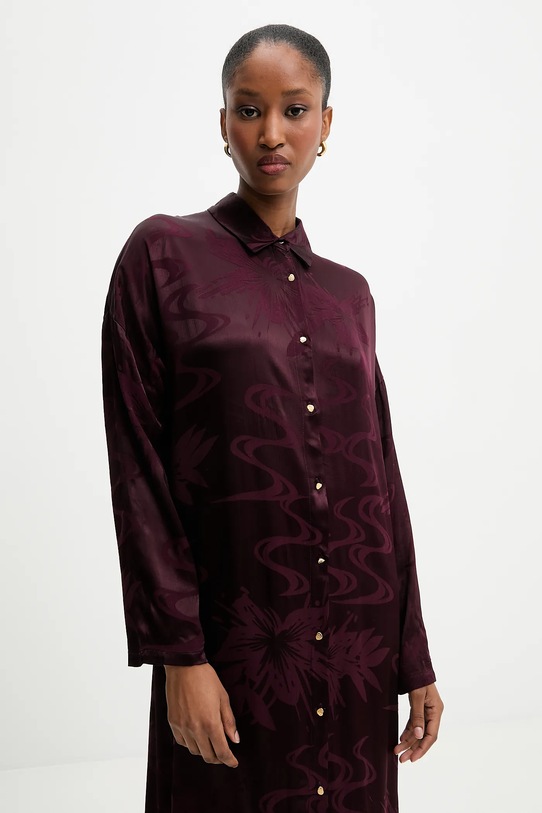 Answear.LAB sukienka bordowy 38833.tok