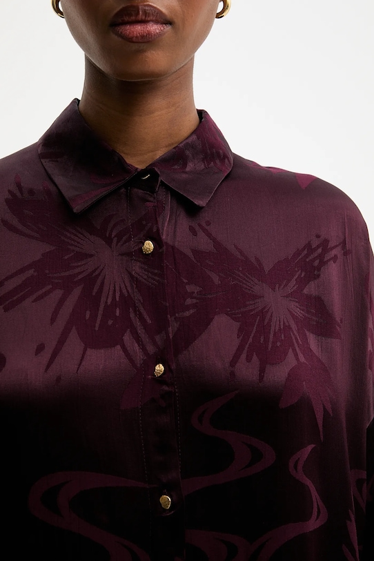 Answear.LAB sukienka 38833.tok bordowy