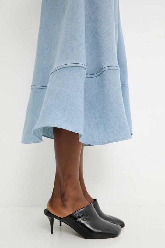 Answear.LAB sukienka z dodatkiem lnu m.08804.hak