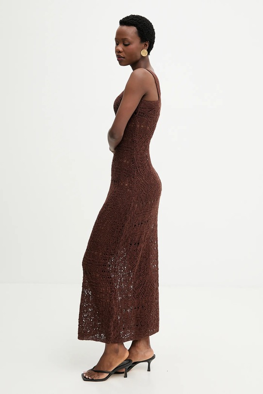 Answear.LAB sukienka m.08807.hak brązowy WS26
