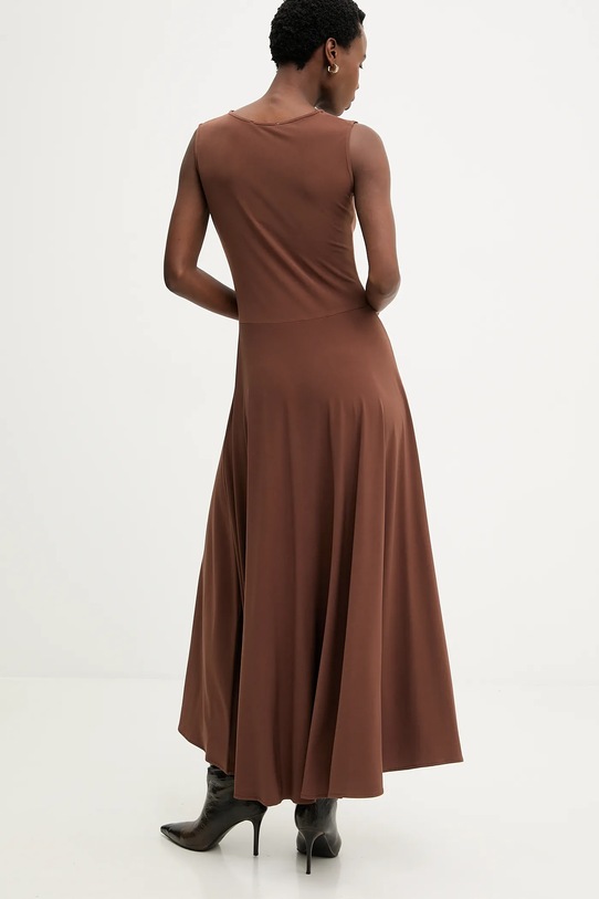 Odzież Answear.LAB sukienka WS26-SUD059 brązowy