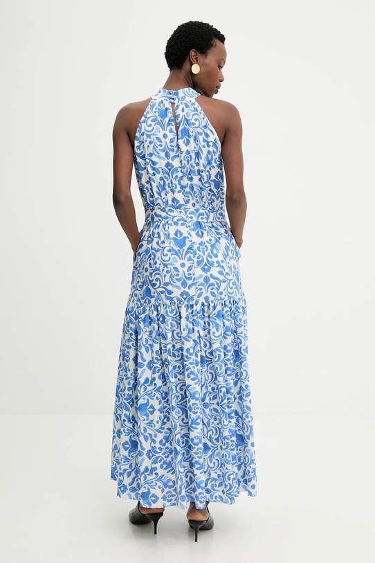 Odzież Answear.LAB sukienka m.07804.hak niebieski