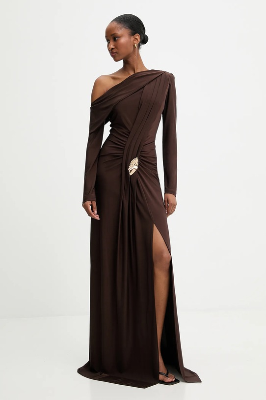 Answear.LAB sukienka 58224.tok brązowy WS26