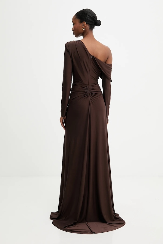 Odzież Answear.LAB sukienka 58224.tok brązowy