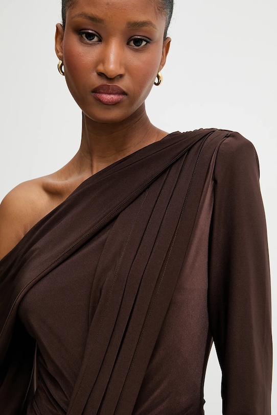 Answear.LAB sukienka 58224.tok brązowy