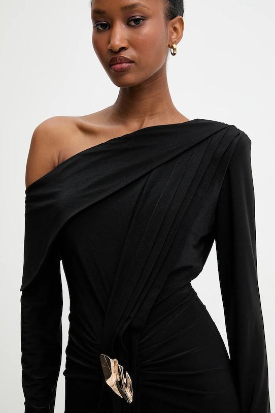 Answear.LAB sukienka 58224.tok czarny