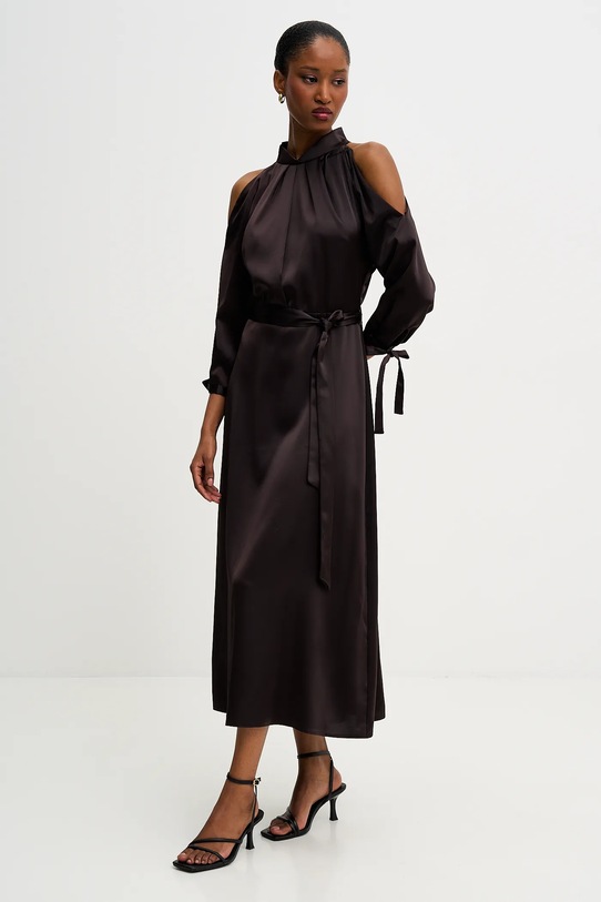 Answear.LAB sukienka 57878.tok brązowy WS26