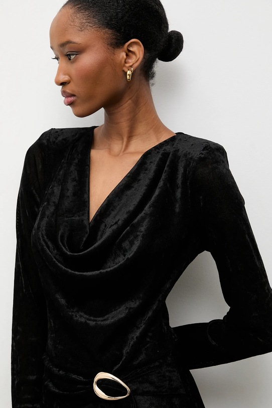 Answear.LAB sukienka czarny 58323.tok