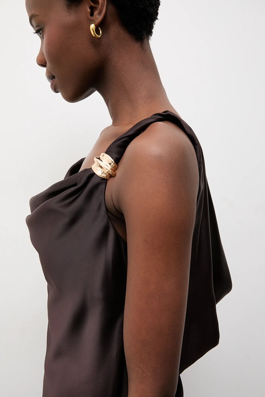 Answear.LAB sukienka 58304.tok brązowy