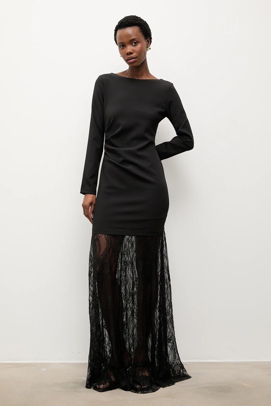 Answear.LAB sukienka 58341.tok czarny WS26