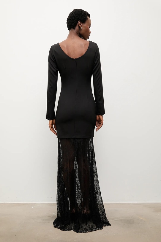 Odzież Answear.LAB sukienka 58341.tok czarny