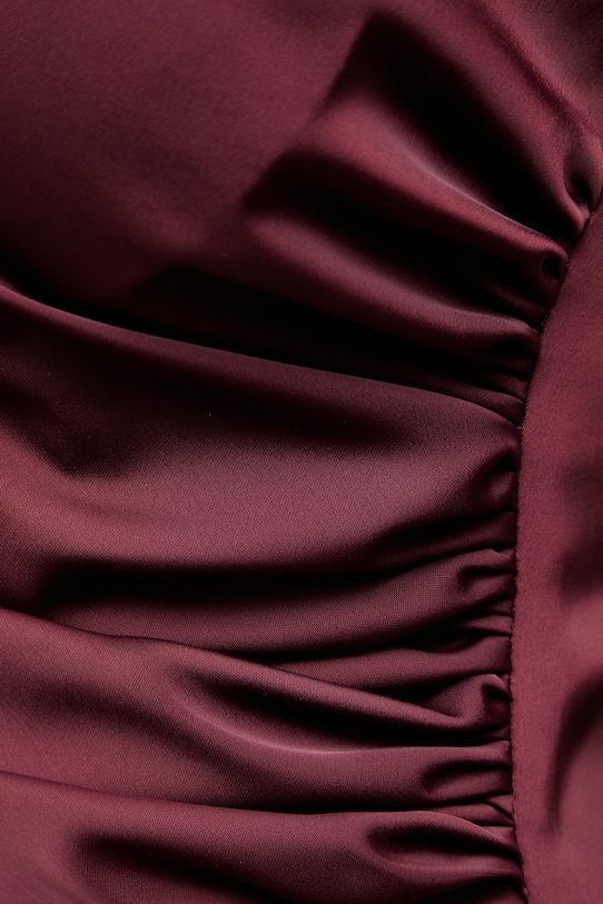 Šaty Answear.LAB dress.8407.tok burgundské