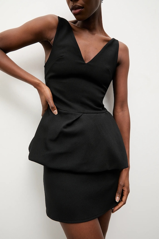 Answear.LAB sukienka 5001.tok czarny WS26