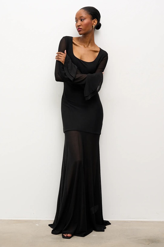 Answear.LAB sukienka czarny 23451.fak