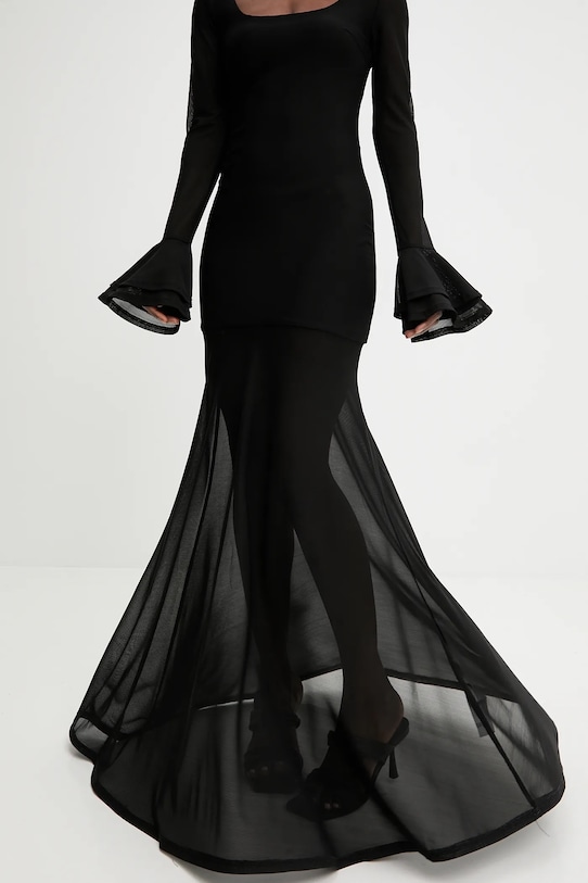 Answear.LAB sukienka casual czarny 15817.fak