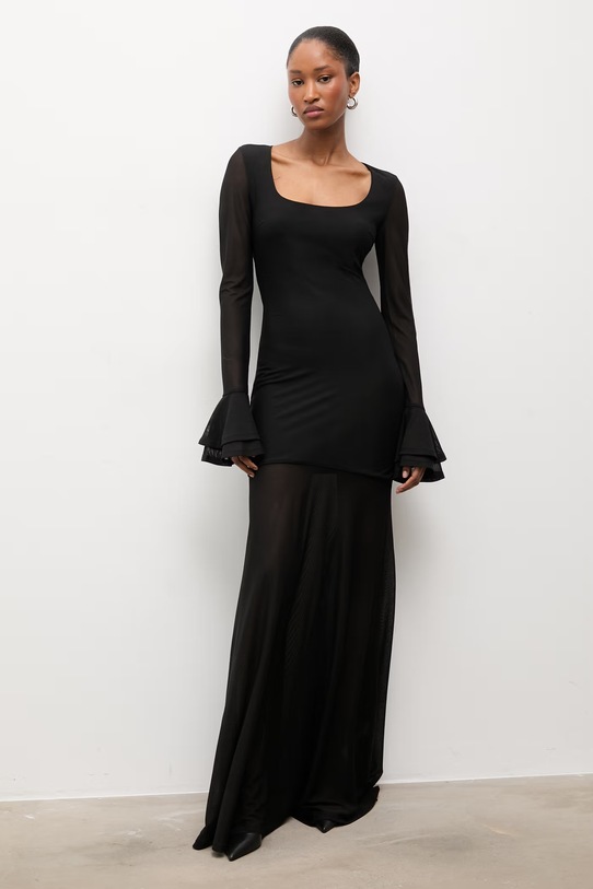 Φόρεμα Answear.LAB 15817.fak μαύρο WS26