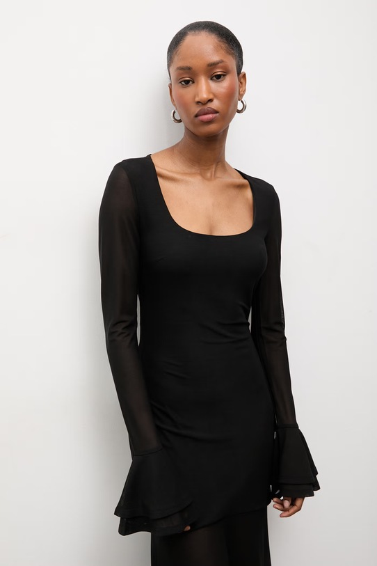 Φόρεμα Answear.LAB μαύρο 15817.fak