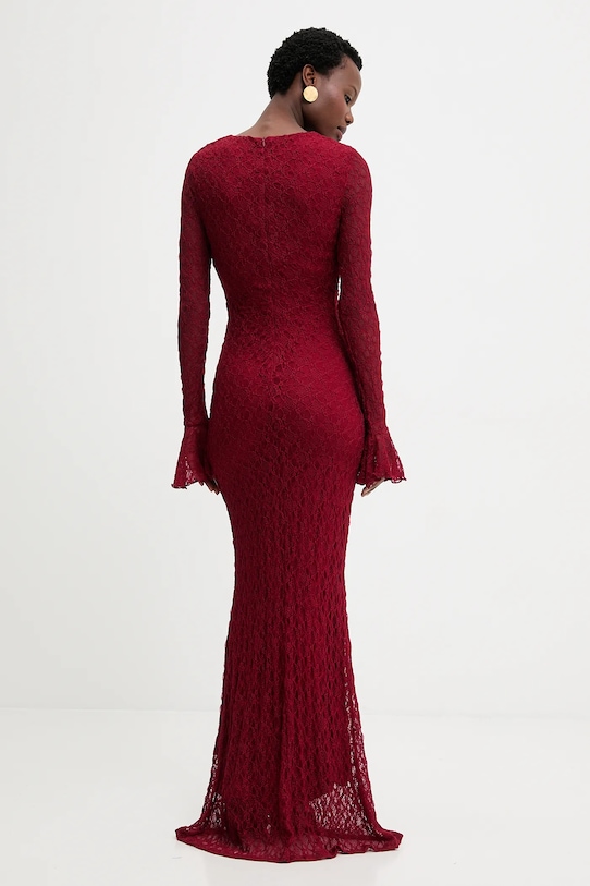 Odzież Answear.LAB sukienka 15781.fak bordowy