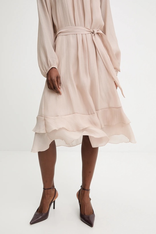 Answear.LAB sukienka PR27471.fjk beżowy