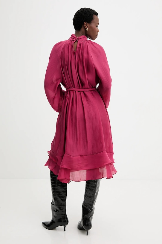 Odzież Answear.LAB sukienka PR27471.fjk bordowy