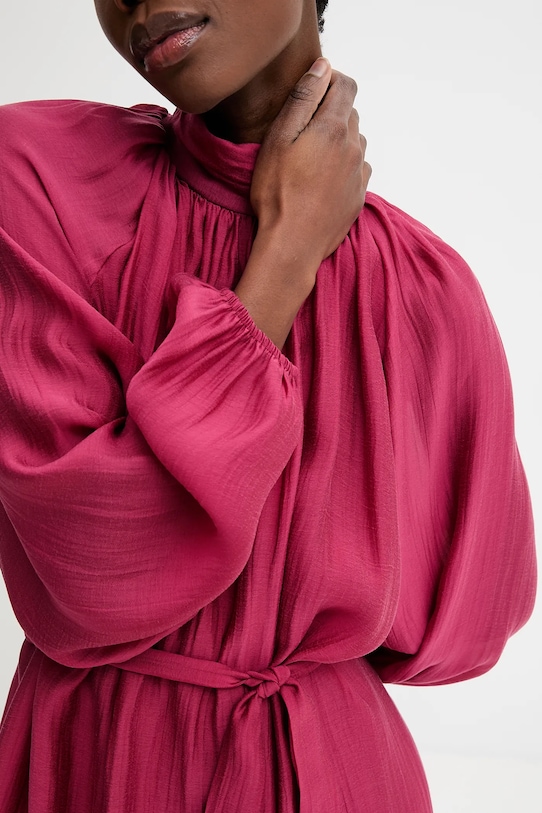 Answear.LAB sukienka bordowy PR27471.fjk