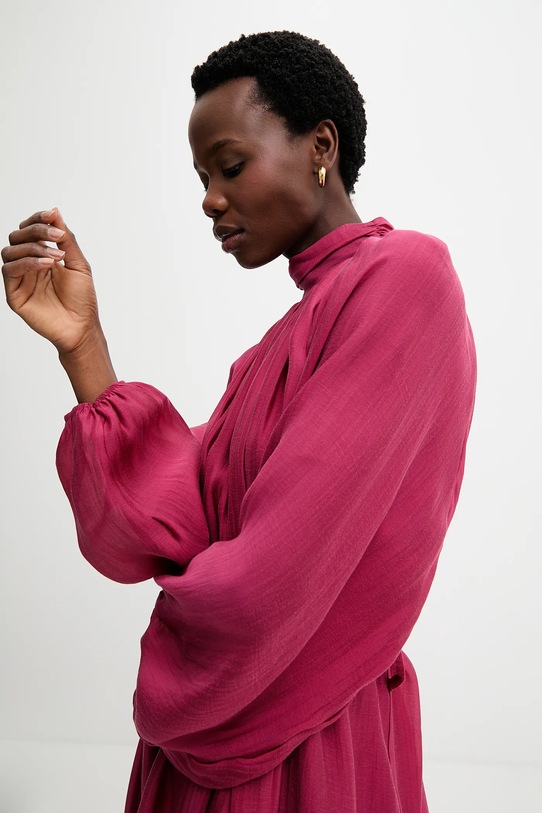 Answear.LAB sukienka PR27471.fjk bordowy