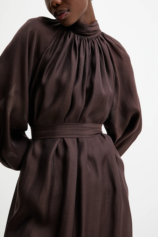 Answear.LAB sukienka PR27471.fjk brązowy