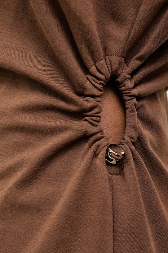 Answear.LAB sukienka 661808.hak brązowy